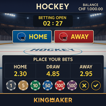 KingMaker - Eishockey Sportwetten - Schweizer Online Wetten